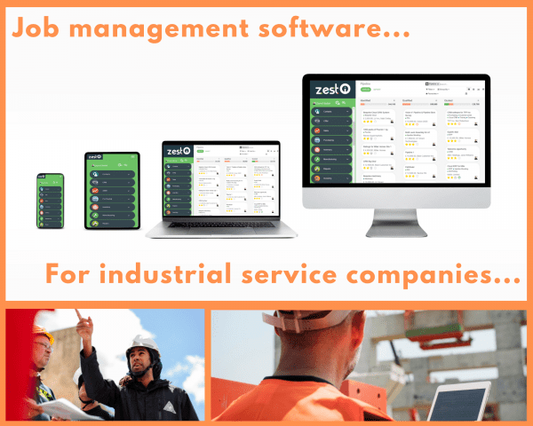 ZEST I-O Job management software for industrial service companies