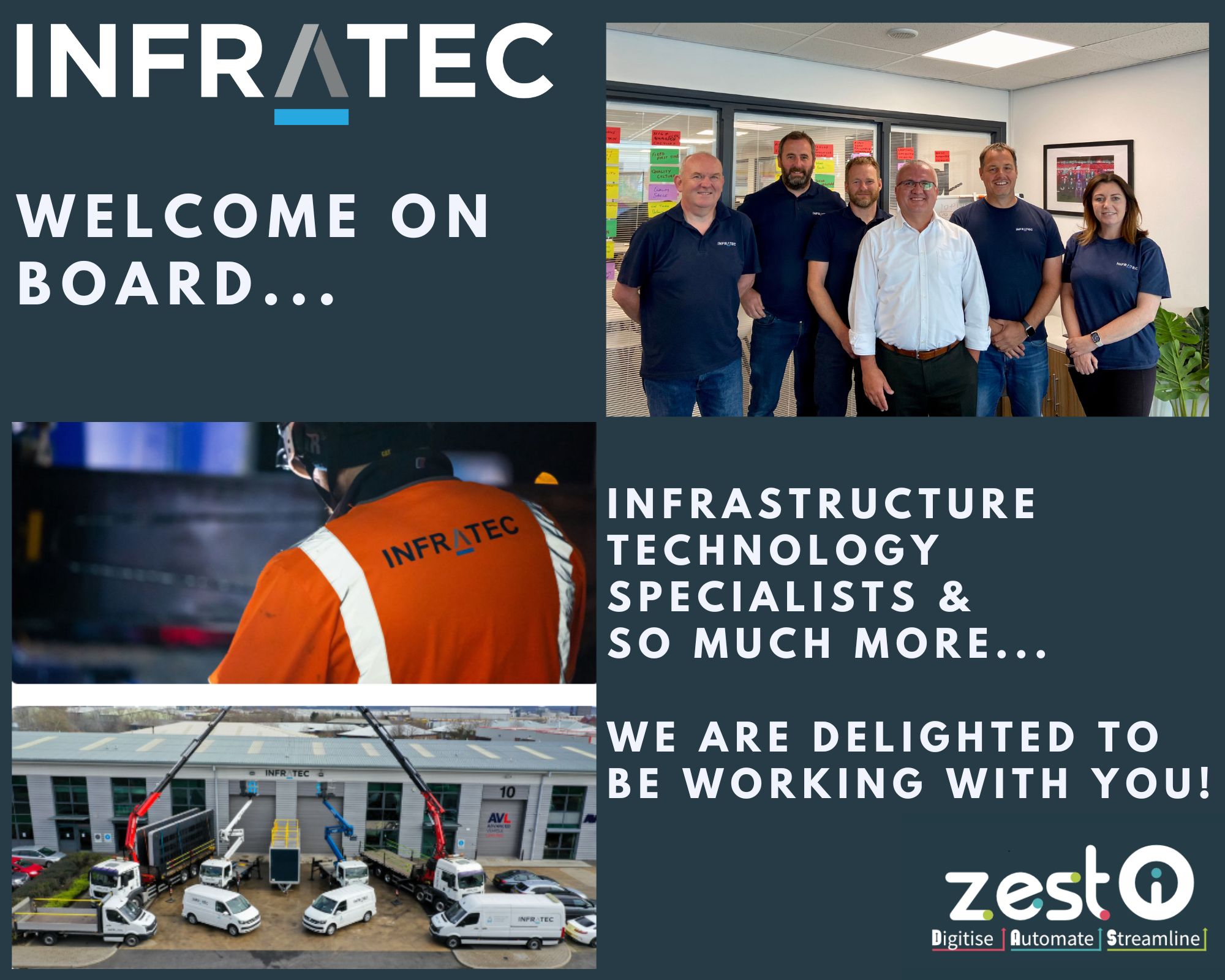 Welcome on board INFRATEC-UK