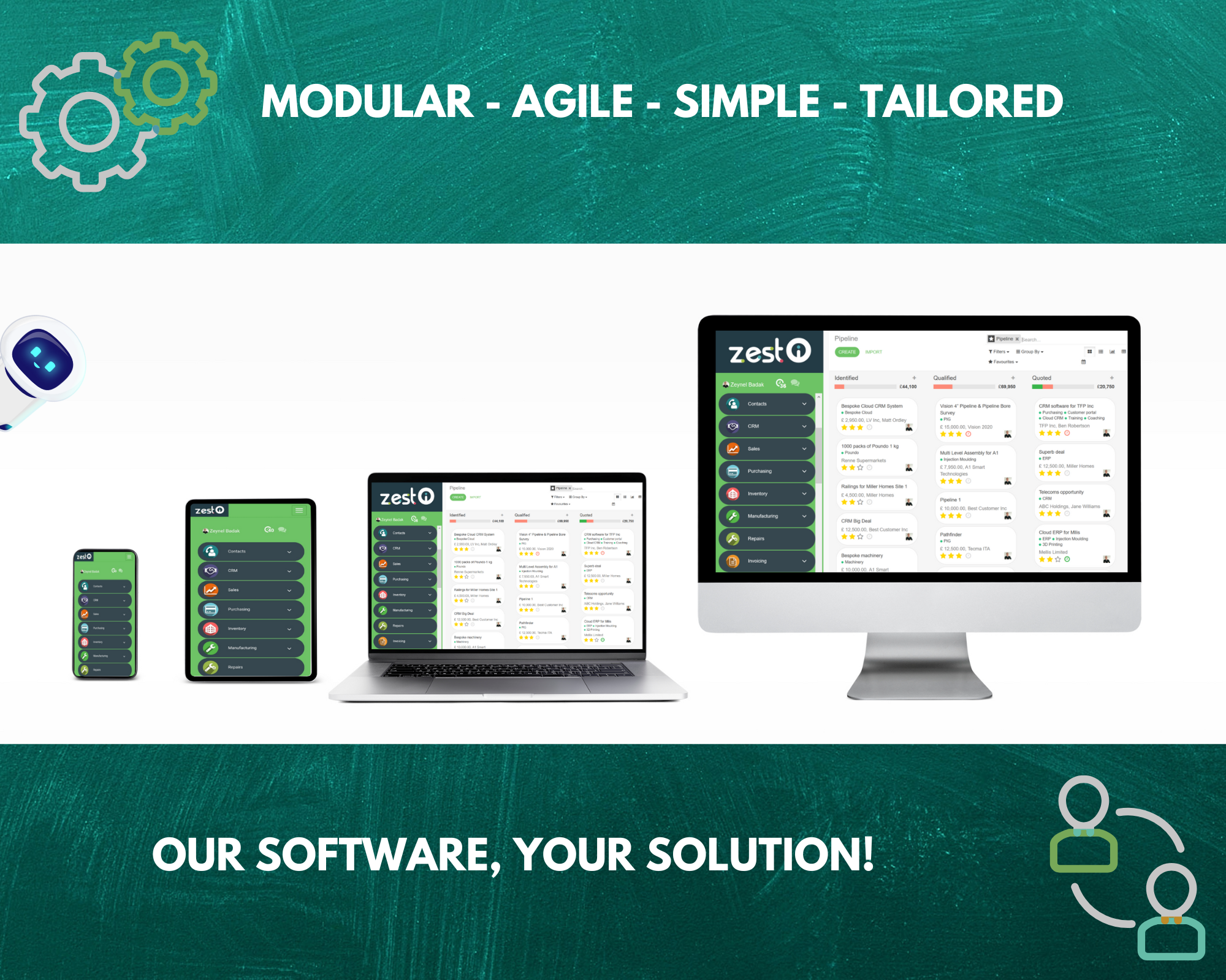 Work Anywhere Work On Any Device with ZEST Cloudsuite Work Anywhere Work On Any Device with ZEST Cloudsuite